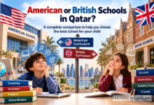 American vs British schools in Qatar comparison to help parents choose the right school for their child